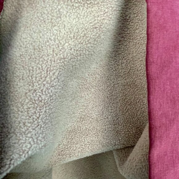 NWT Old Navy Fleece-Lined Hoodie Sweatshirt Rose Boxy Cropped Pullover Womens L - Picture 13 of 16